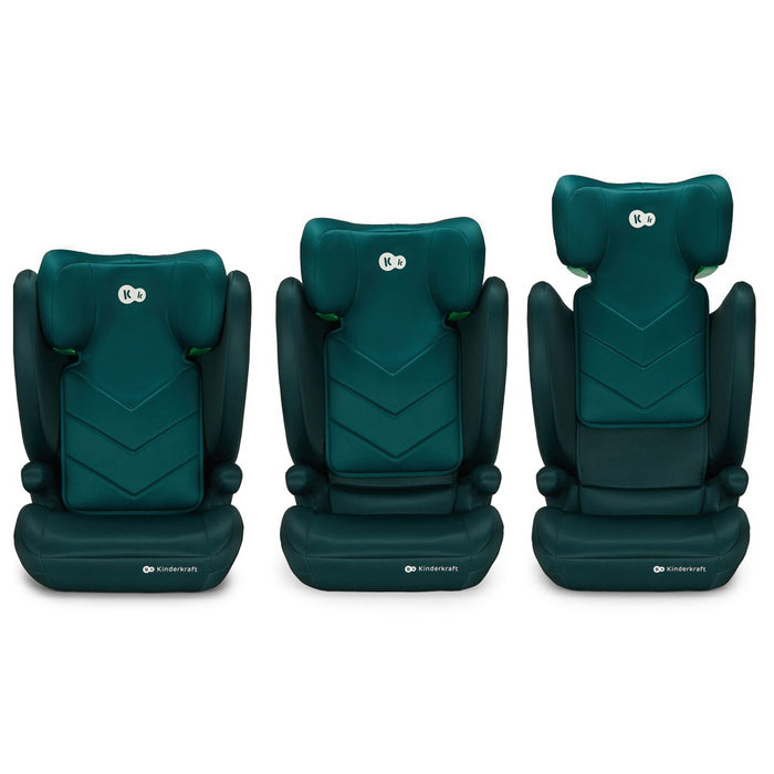 Scaun Auto Kinderkraft I-Spark, I-Size 100-150 cm, Green