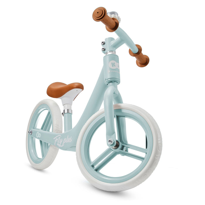 Bicicletă de Echilibru Kinderkraft Fly Plus, Baby Blue