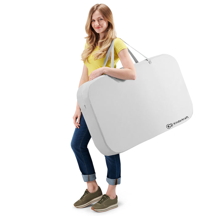 Pătuț Travel Kinderkraft Sofi, 4 in 1, Grey
