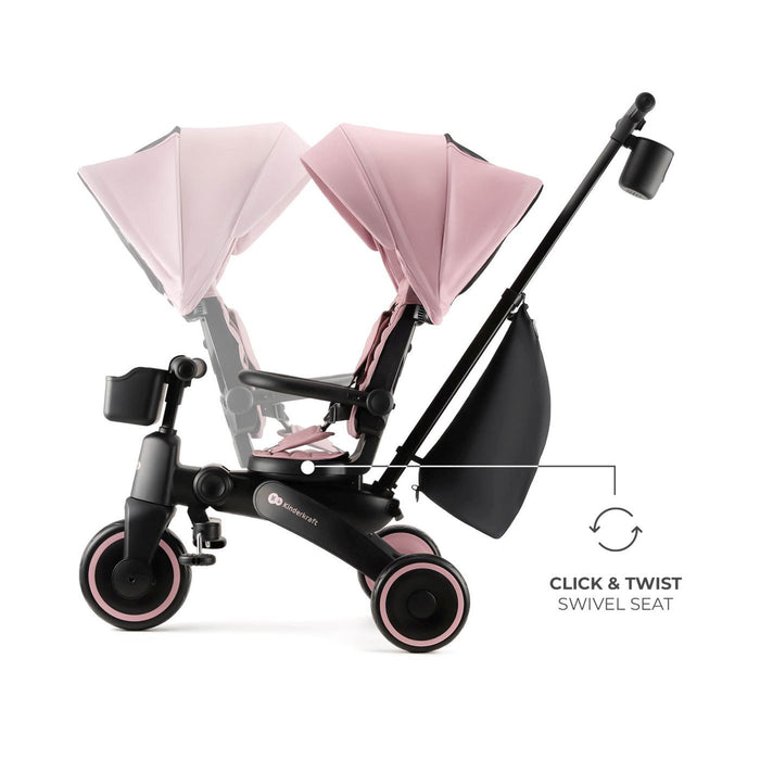 Tricicletă Kinderkraft Jazz 2, Pink