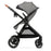 Cărucior Kinderkraft Esme, 3 in 1, Moonlight Grey
