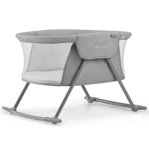 Pătuț Kinderkraft Lovi, 3 in 1, Grey