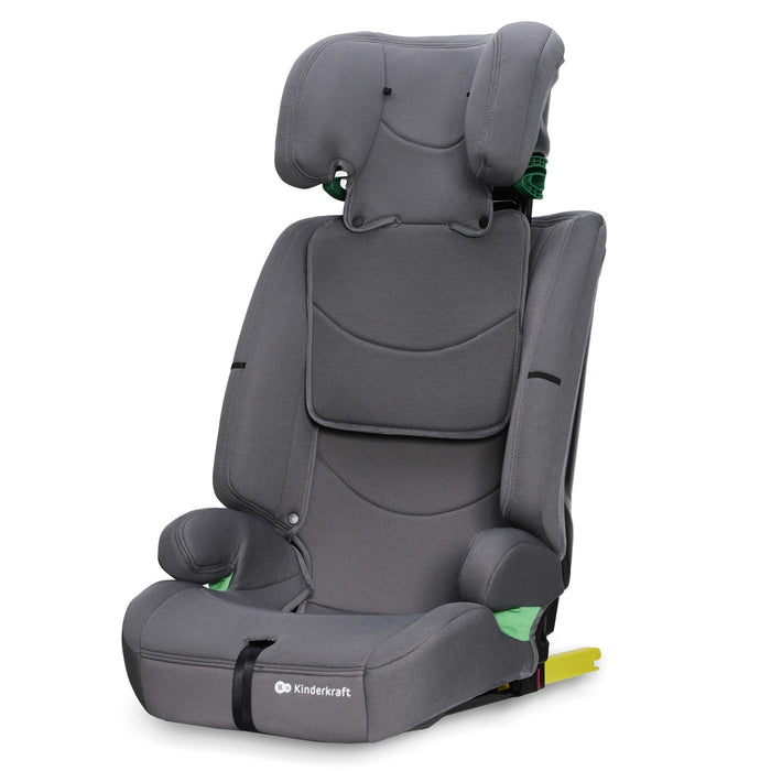 Scaun Auto I-Size, 76-150 cm, Kinderkraft Safety Fix 2, Grey