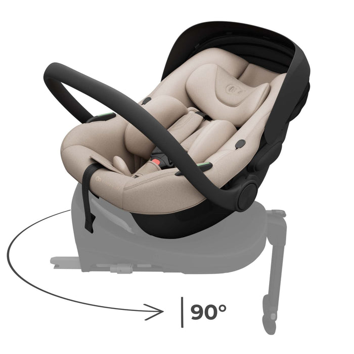 Scoică Auto Kinderkraft I-Lite 40-87 cm, Beige