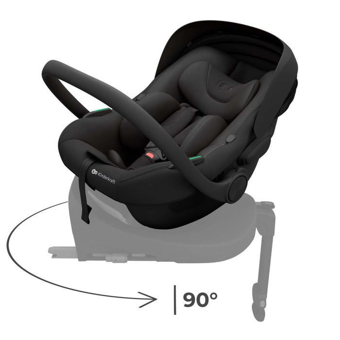 Scoică Auto Kinderkraft I-Lite 40-87 cm, Black