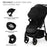 Cărucior Sport Kinderkraft Trig3 Onyx Black