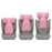 Scaun Auto Kinderkraft I-Spark, I-Size 100-150 cm, Pink