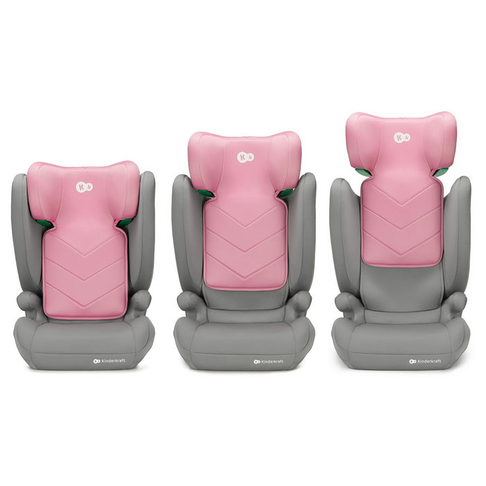 Scaun Auto Kinderkraft I-Spark, I-Size 100-150 cm, Pink