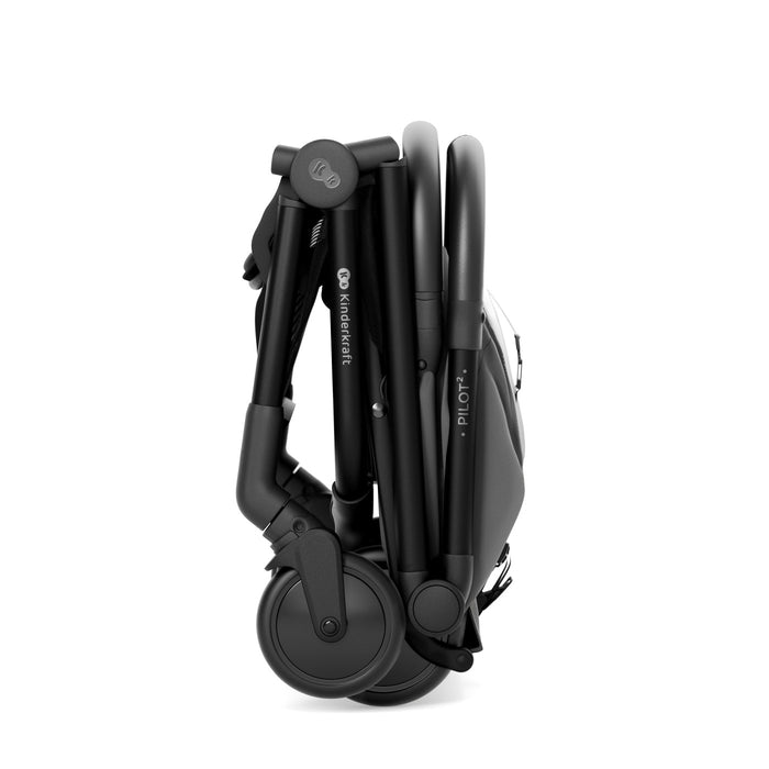 Cărucior Sport Kinderkraft Pilot 2, 0-22 kg, Platinum Grey
