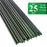Set 25 araci/suport pentru rosii, castraveti, fasole, metal + PVC, verde, 150x2 cm, Artool