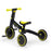 Bicicletă de Echilibru / Tricicletă Kinderkraft 4Trike, Black Volt