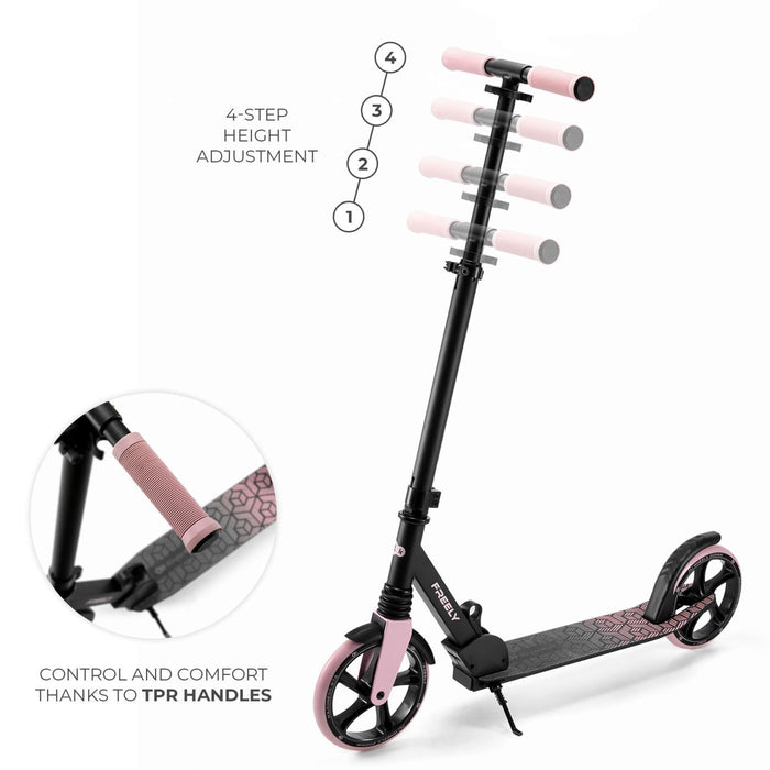 Trotinetă Kinderkraft Freely, Pink