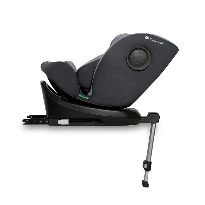 Scaun Auto I-Size, 40-150 cm, Kinderkraft I-360, Grey