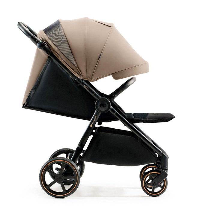 Cărucior Sport, Ultra Compact, Kinderkraft Mitzy, 0-22 kg, Linen Beige