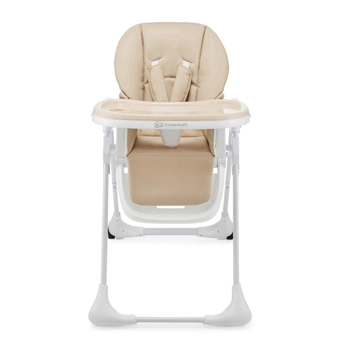 Scaun de Masă Kinderkraft Tummie, Pliabil, Beige