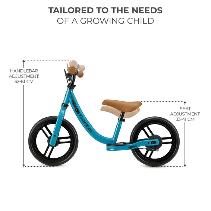 Bicicletă fără Pedale Kinderkraft Space Dark Blue