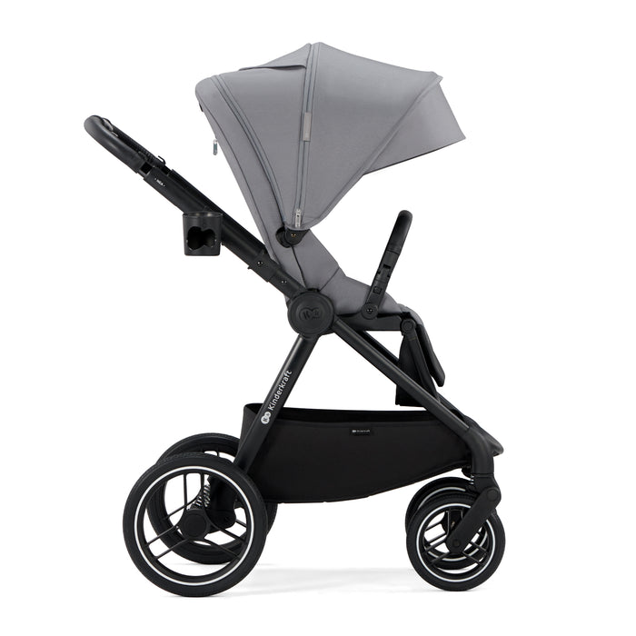 Cărucior Kinderkraft Nea, 2 in 1, Platinum Grey