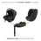 Scoică Auto Kinderkraft I-Lite 40-87 cm, Black