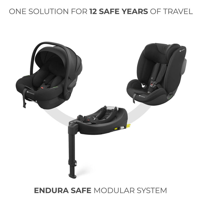 Scoică Auto Kinderkraft I-Lite 40-87 cm, Black