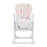 Scaun de Masă Kinderkraft Yummy Pliabil, Pink
