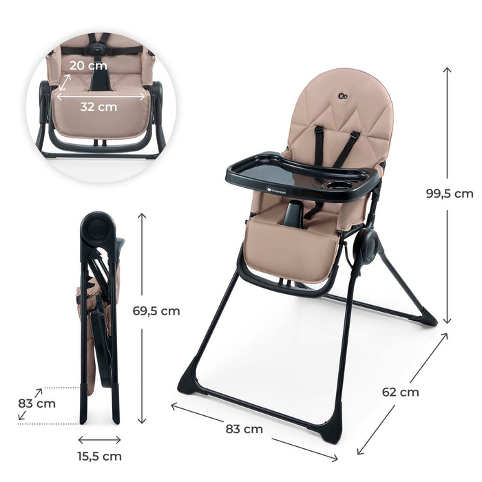 Scaun de Masă Kinderkraft Binci, Beige