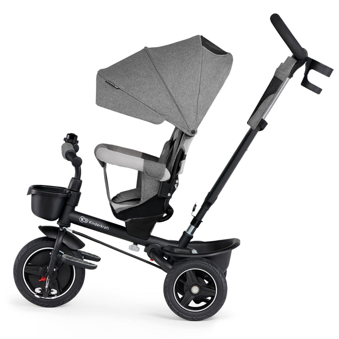 Tricicletă Kinderkraft Spinstep, Grey