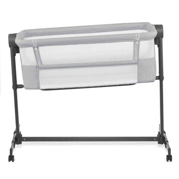 Pătuț Co-Sleeper Kinderkraft Nestee Up 2, Gri Deschis
