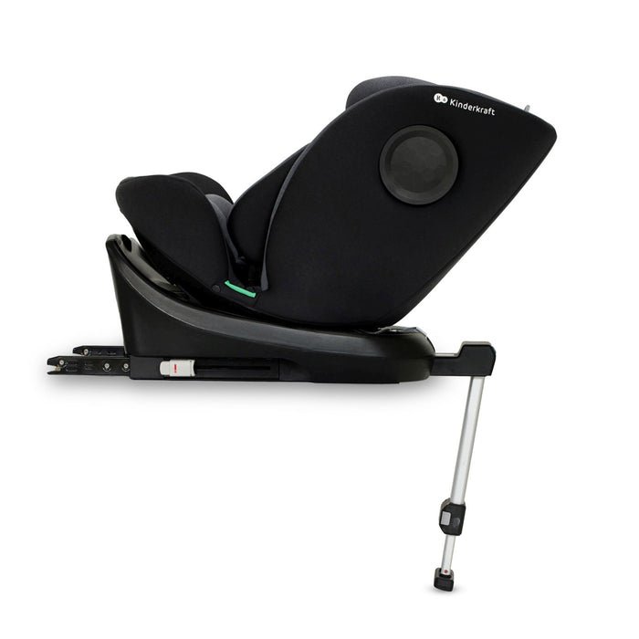 Scaun Auto I-Size, 40-150 cm, Kinderkraft I-360, Black