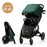 Cărucior Sport, Ultra Compact, Kinderkraft Mitzy, 0-22 kg, Jade Green