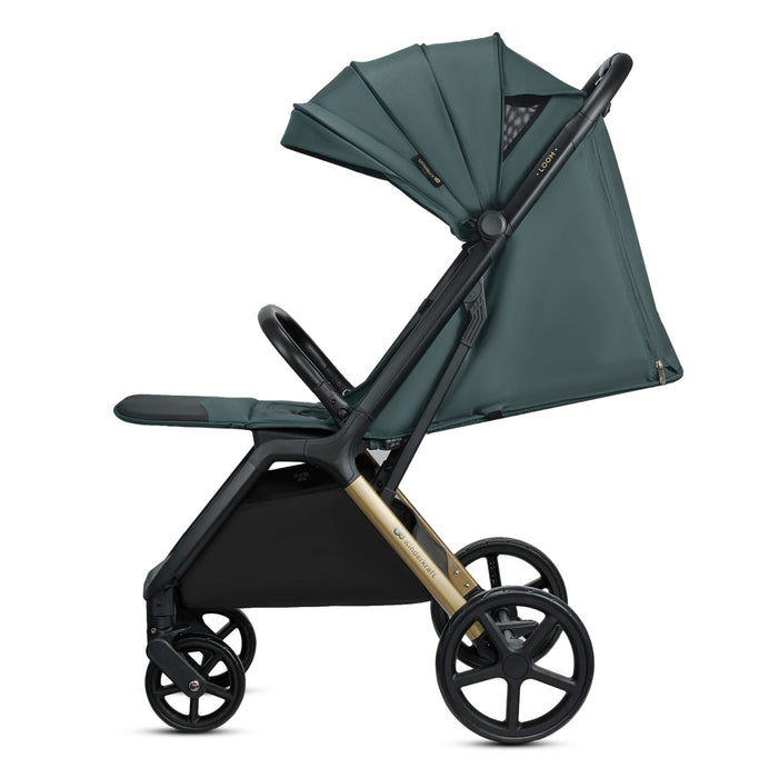 Cărucior Sport Kinderkraft Loom, 0-22 kg, Jade Green