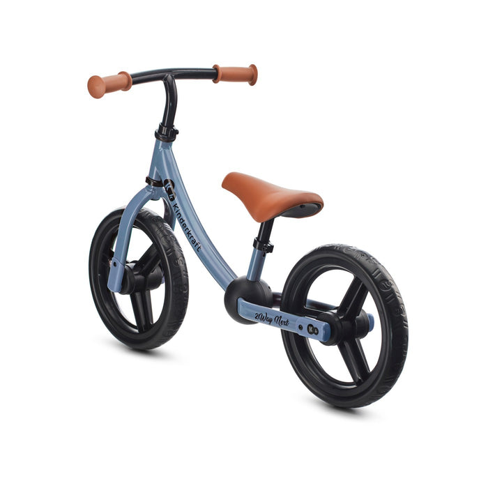 Bicicletă fără Pedale, Kinderkraft - 2Way Next, Portocaliu, 12Inch, Blue Sky