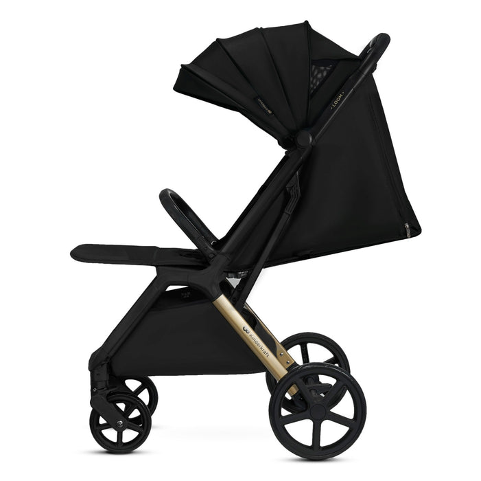 Cărucior Sport Kinderkraft Loom, 0-22 kg, Ink Black