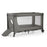 Pătuț Travel Kinderkraft Joy2, cu Accesorii, Dark Grey