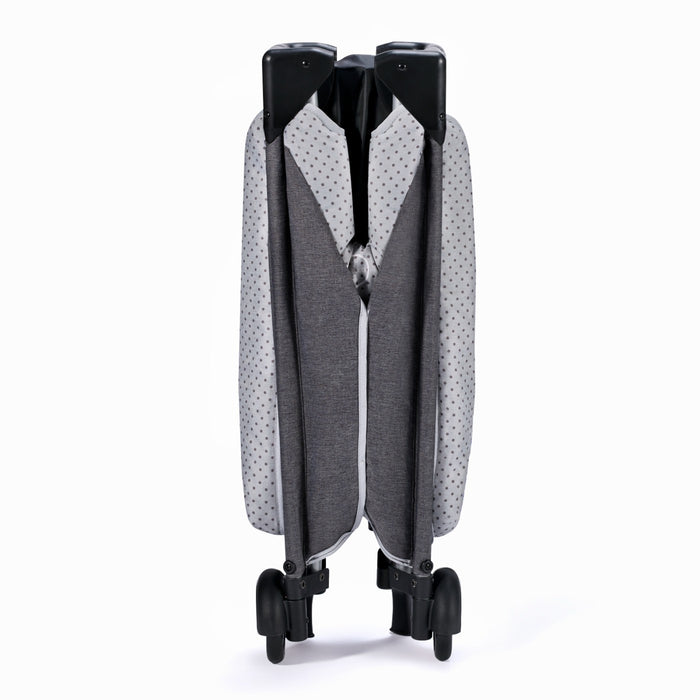 Pătuț de Calatorie Kinderkraft Leody, cu Accesorii, Grey