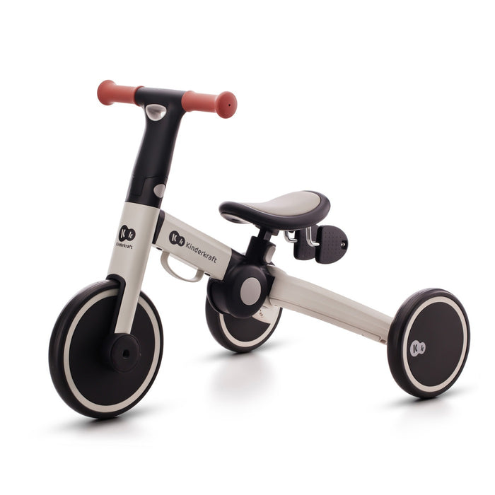 Bicicletă de Echilibru / Tricicletă Kinderkraft 4Trike, Silver Grey
