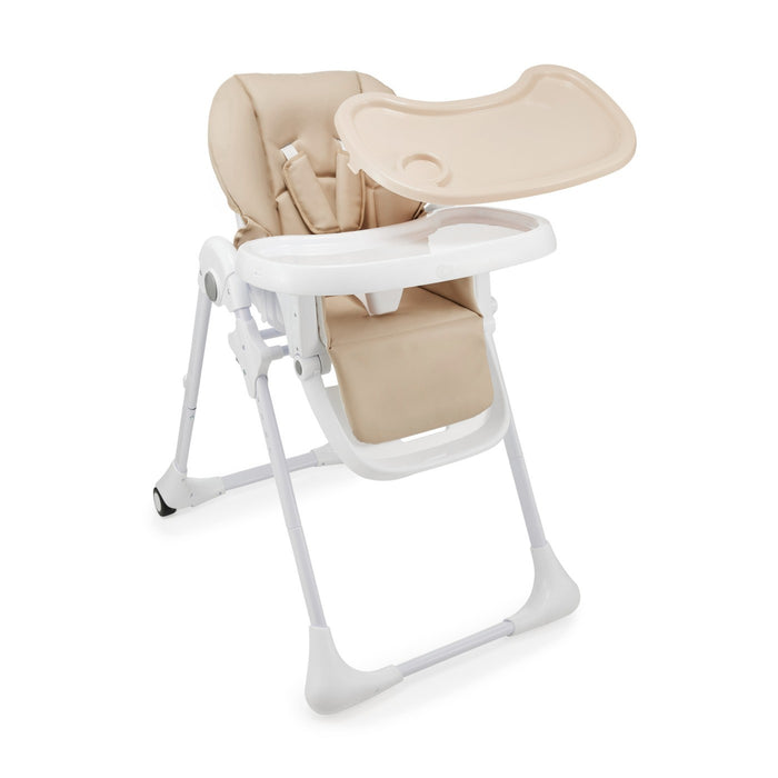 Scaun de Masă Kinderkraft Tummie, Pliabil, Beige