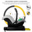 Cărucior Kinderkraft Newly, 4 in 1, Moonlight Grey