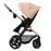 Cărucior 3 in 1 Kinderkraft Moov 2, Sand Beige