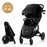 Cărucior Sport, Ultra Compact, Kinderkraft Mitzy, 0-22 kg, Black Ink