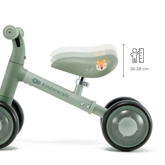 Bicicletă Echilibru Cutie Flash, Green