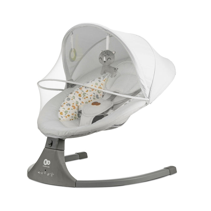 Leagăn Electric Kinderkraft Lumi 2, Light Grey