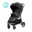 Cărucior Sport Kinderkraft Grande Plus, Black