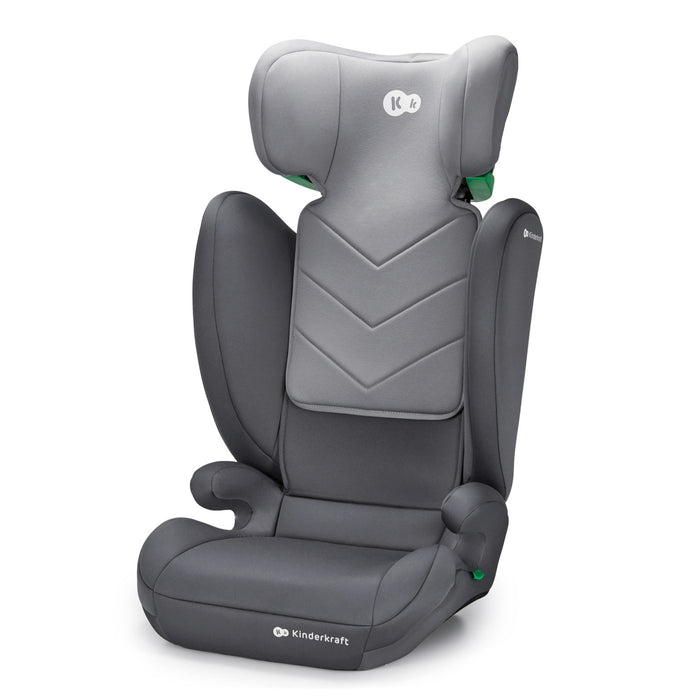 Scaun Auto Kinderkraft I-Spark, I-Size 100-150 cm, Grey