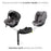 Bază Isofix 360 Kinderkraft Endura Safe FX, Black