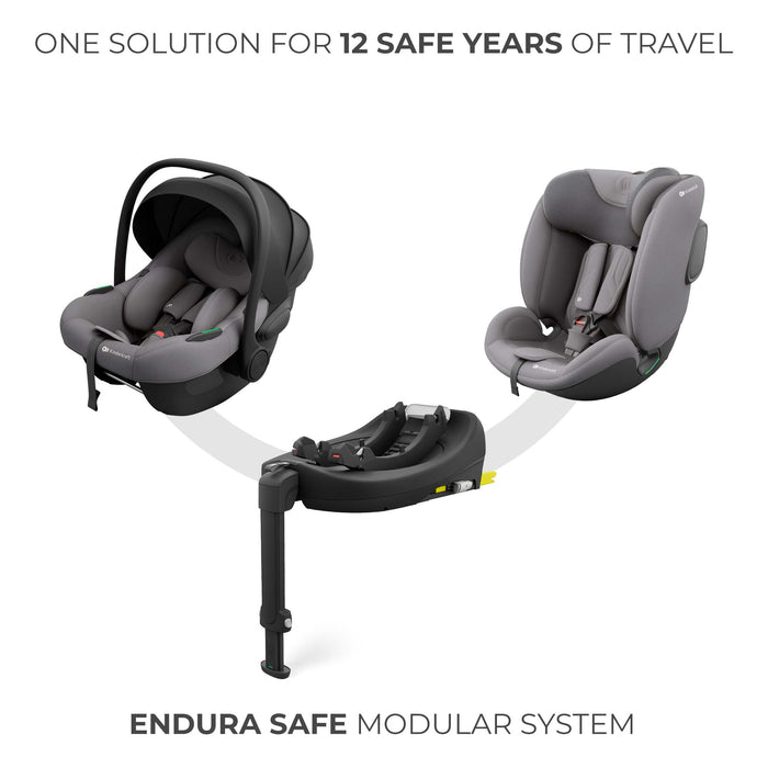 Bază Isofix 360 Kinderkraft Endura Safe FX, Black