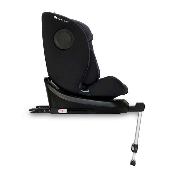 Scaun Auto I-Size, 40-150 cm, Kinderkraft I-360, Black