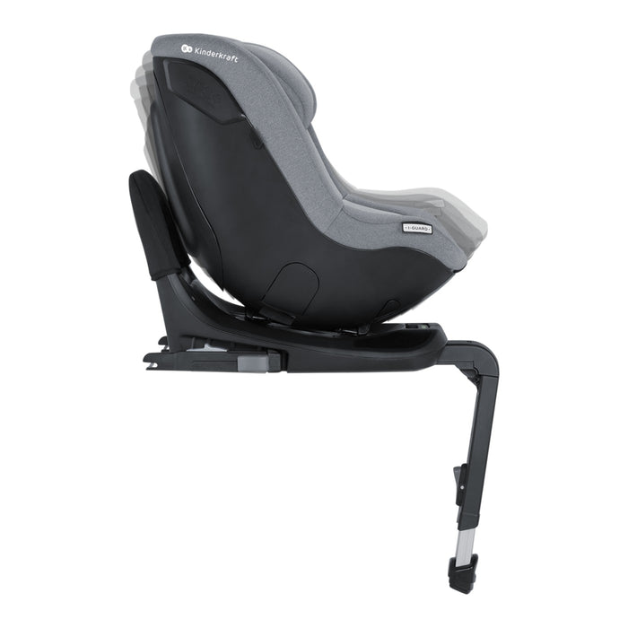Scaun Auto Kinderkraft I-Guard I-Size 40-105 cm, Grey