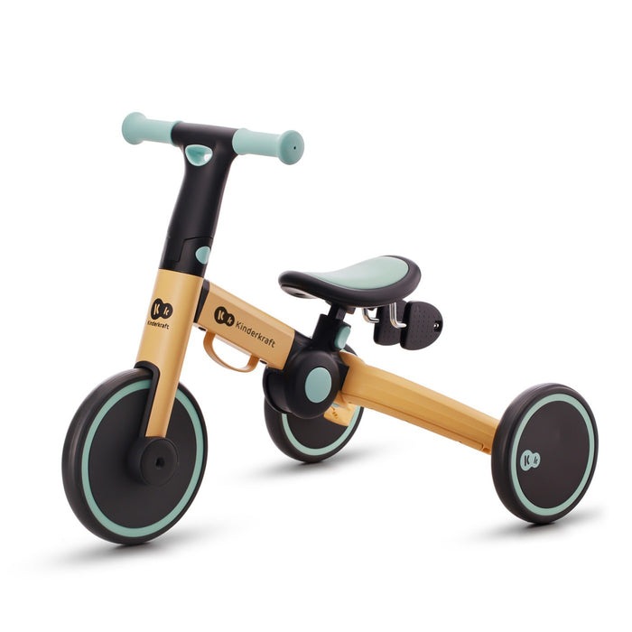 Bicicletă de Echilibru / Tricicletă Kinderkraft 4Trike, Sunflower Blue