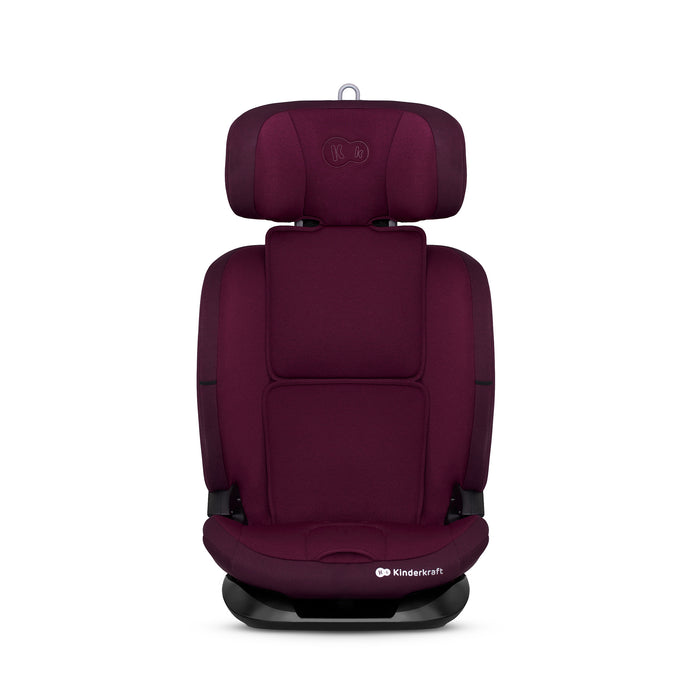 Scaun Auto I-Size, 76-150 cm, Kinderkraft Oneto 3, Isofix, Cherry Pearl