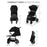 Cărucior Sport Kinderkraft Trig3 Onyx Black
